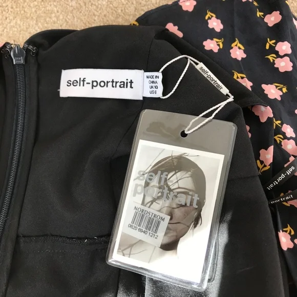 Self-Portrait Floral Print Maxi Dress - Picture 12 of 14